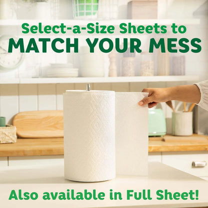 Bounty Paper Towels Select-a-Size, 2 Triple Rolls