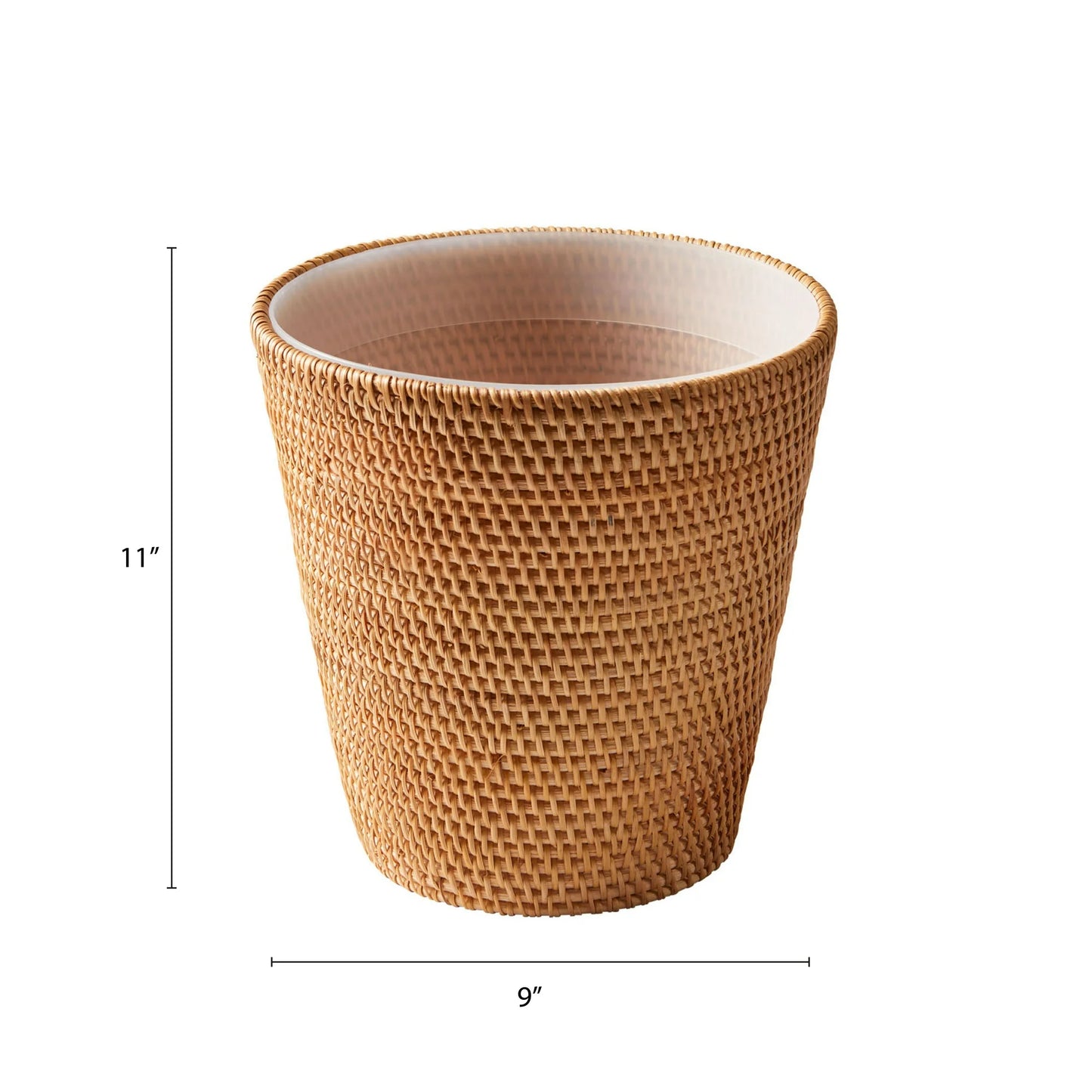 Better Homes & Gardens Rattan Bathroom Wastebasket