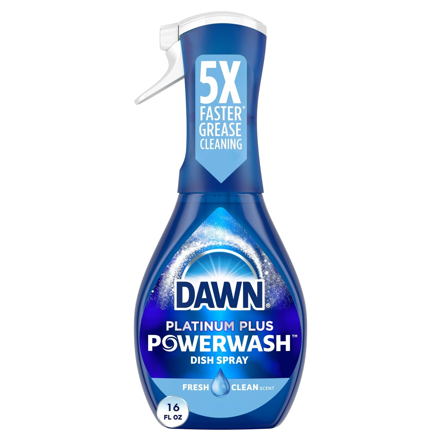 Dawn Powerwash Spray, Dish Soap, Dishwashing Liquid, Fresh, 1 Starter Kit, 16 Fl Oz