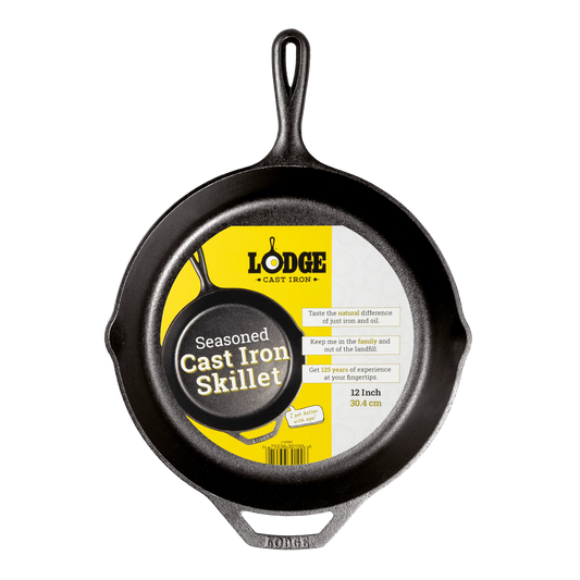 Lodge Cast Iron Seasoned 12" Skillet