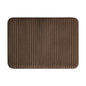 Mainstays Brown Performance Foam 17"x 24" Bath Rug