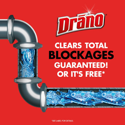 Drano Max Gel Drain Clog Remover, 80 oz, 1 Count